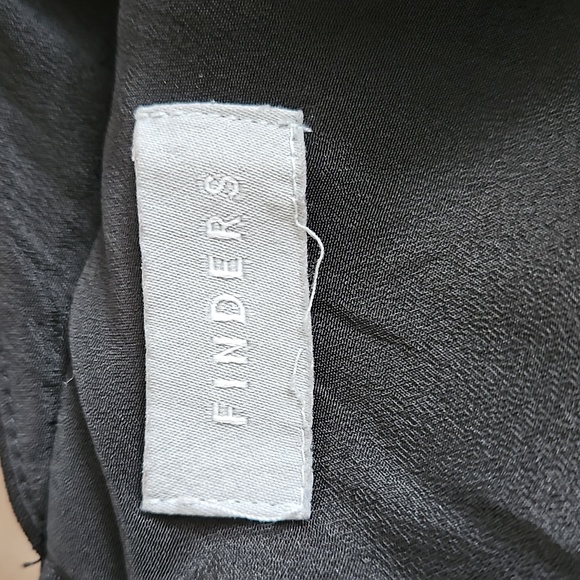 Revolve Finders Keepers Little Black Halter Dress Size Small - Picture 8 of 10